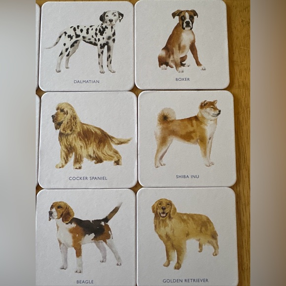 Laurence King Dog Coasters. Set of 16. New in Box - Picture 3 of 12